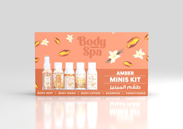 Body Spa Amber Minis Kit Gift Set