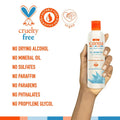 Cantu Blue Agave Lightweight Leave-In Conditioning Cream for Wavy and Curly Hair, 236 ml