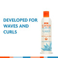 Cantu Blue Agave Lightweight Leave-In Conditioning Cream for Wavy and Curly Hair, 236 ml