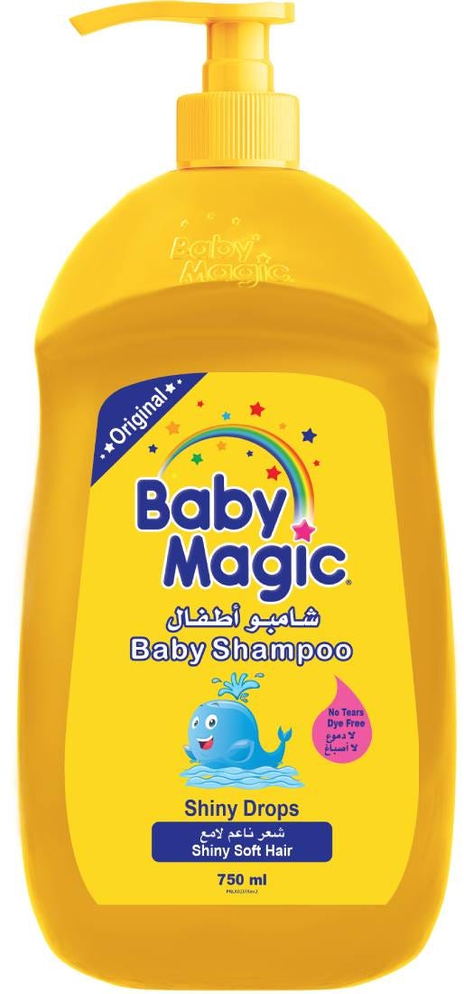 Baby Magic Baby Shampoo Gentle Formula for Soft, Manageable Hair 750ml