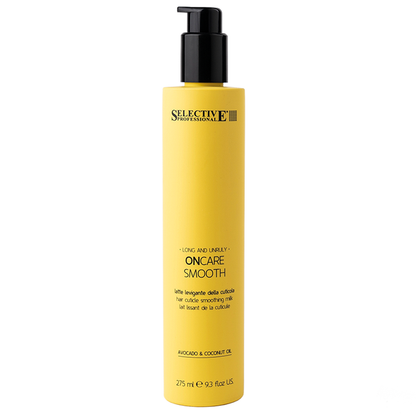 Selective Professional Beauty Hair Milk Smooth Leave-In Smoothing Treatment Avocado & Coconut Oils 275ml