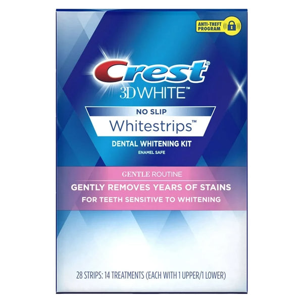 Crest 3D Whitestrips Gentle Brightening Hydrogen Peroxide 28 Strips