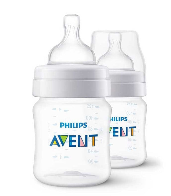 Avent Anti-Colic Baby Bottle Plastic Feeding Bottle 125 ml