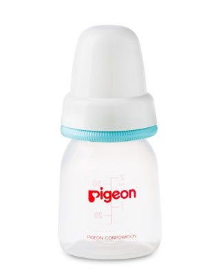 Pigeon Plastic Feeding Bottle Peristaltic Nipple BPA-Free 50 ml