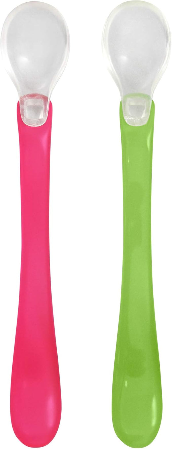Green Sprouts Feeding Spoons Pink