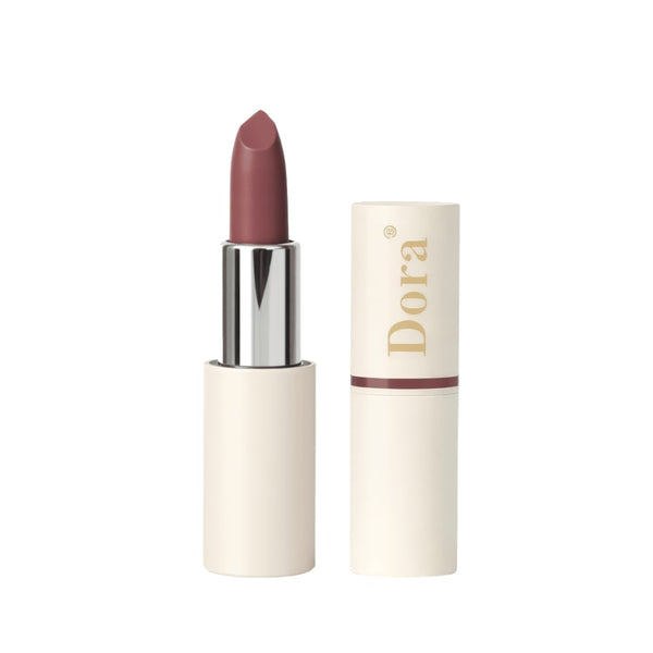 Dora Matte Creamy Rouge Lipstick Rich Color Smooth Matte Finish Shade 09