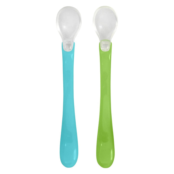 Green Sprouts Feeding Spoons Aqua 2-Piece Set