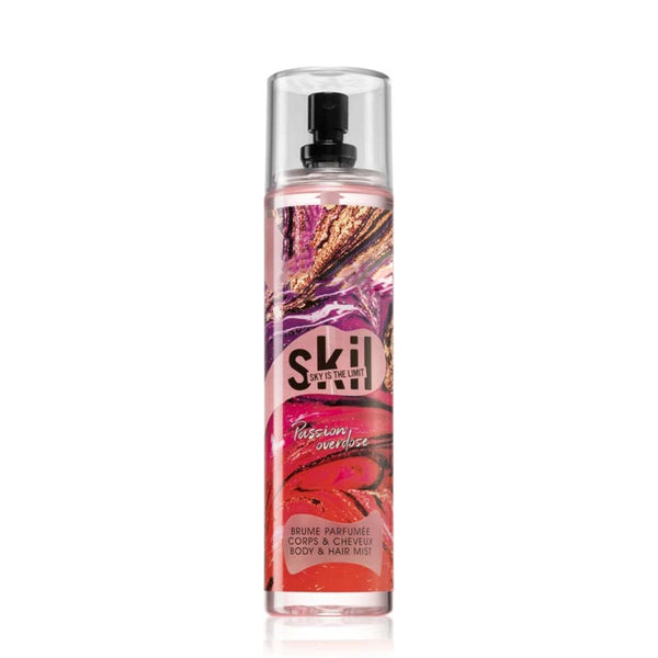 Skil Passion Overdose Hair & Body Mist Spray Bergamot Orange Caramel Sandalwood 250 ml
