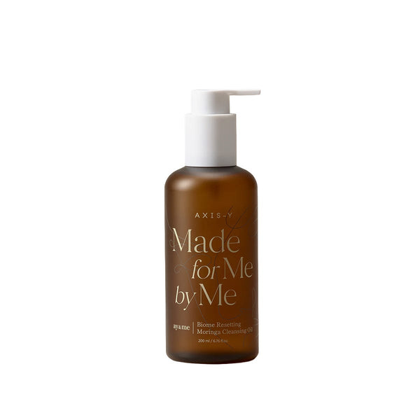 Axis-Y Biome Resetting Moringa Cleansing Oil Facial Cleanser, Moringa Oil, 200 ml
