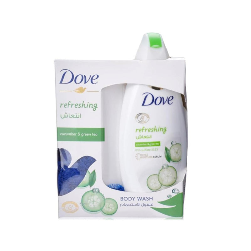 Dove Go Fresh Shower Gel Cucumber & Green Tea Triple Moisture Serum 250 ml