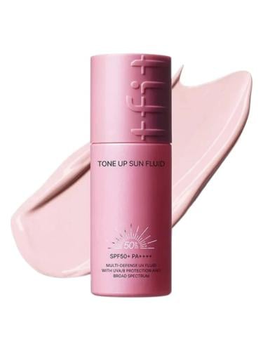 Tfit Tone Up Sun Fluid Sunscreen SPF 50+ PA++++ Pink Formula 50ml
