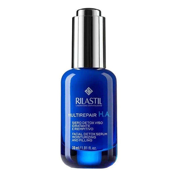 Rilastil Multirepair H.A. Detox Face Serum with Hyaluronic Acid, 30 ml