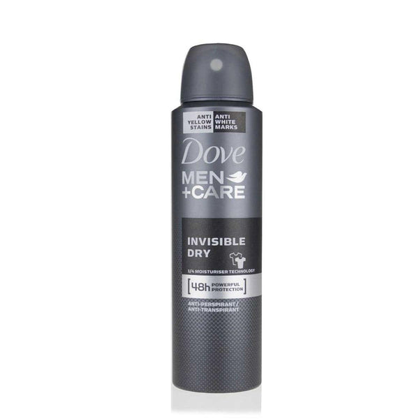 Dove Men Invisible Dry Antiperspirant Deodorant Spray 48-Hour Protection 150ml