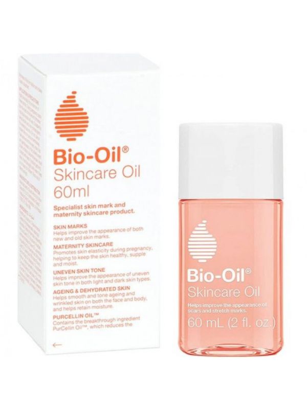 Bio-Oil Scar & Stretch Mark Treatment Oil, Lightweight PurCellin Oil Formula, 60ml