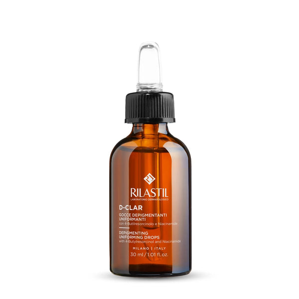 Rilastil D-Clar Brightening Concentrate Drops with Niacinamide Vitamin C and Hyaluronic Acid