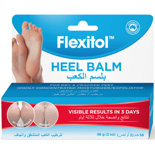 Flexitol Heel Balm Urea Foot Balm for Dry, Cracked Heels