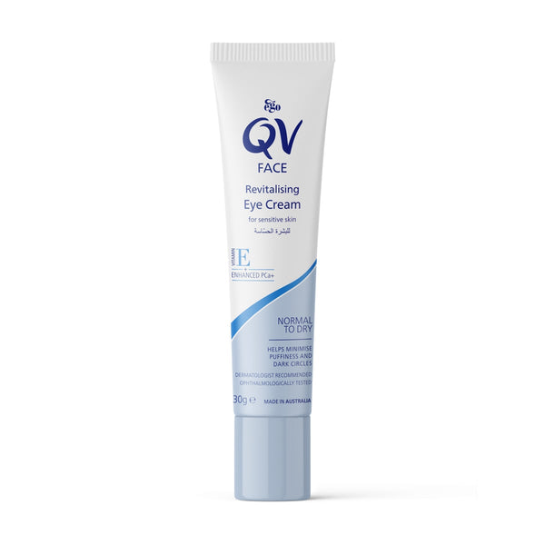 Ego QV Face Revitalising Eye Cream, Fragrance-Free Lightweight Formula