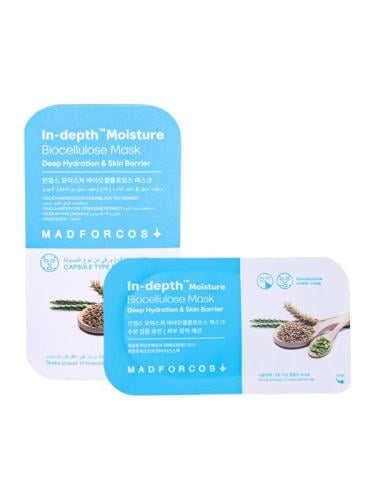 Madforcos In-depth Moisture Biocellulose Face Mask with Sodium Hyaluronate, 20ml