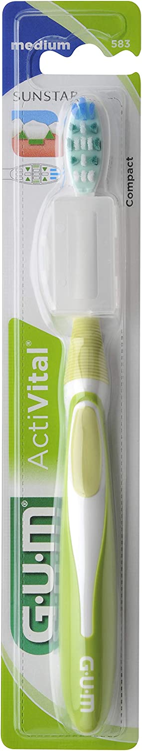 G.U.M Activital Medium Toothbrush Nylon Bristles