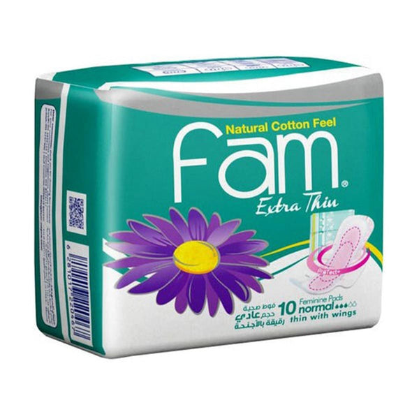 FAM Pads Classic With Wings Normal Absorbency 30 Pcs