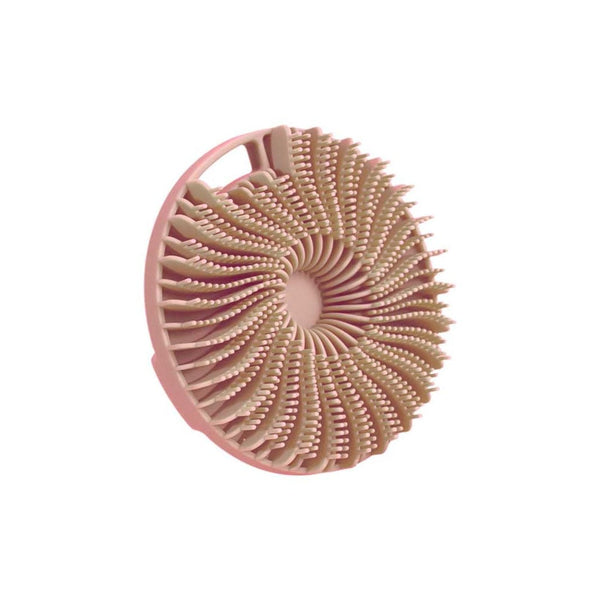 Bonita Silicone Loofah Body Scrub Brush with Natural Loofah