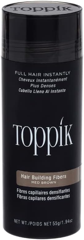 Toppik Hair Building Fibres Medium Brown 55g
