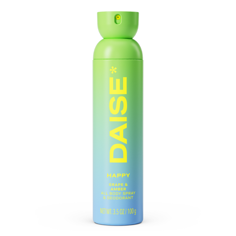 DAISE Happy Daise Body Spray Deodorant Grape & Amber 100 g