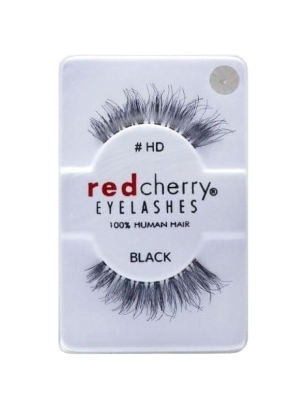 Red Cherry HD False Eyelashes, Natural-Look Graduated Medium-Density Design