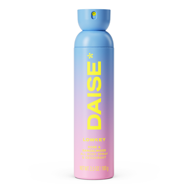 DAISE Lowkey Daise Deodorant Body Spray Rose & Sandalwood 100 g