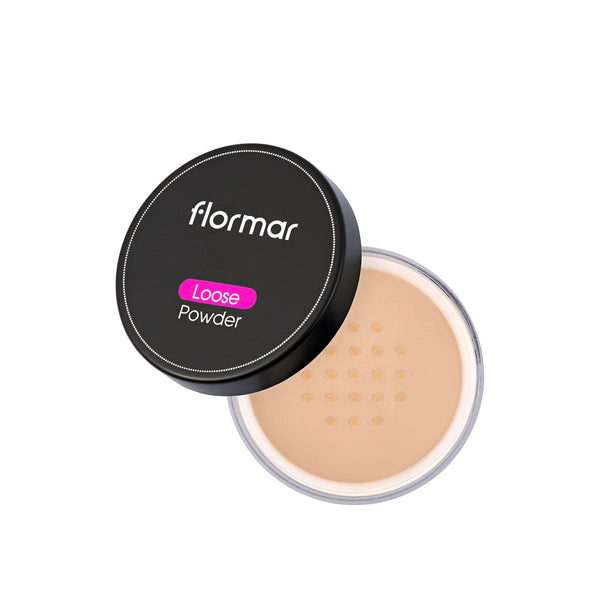 Flormar Loose Powder Matte Finish Mineral Powders Shade 04 Beige Sand