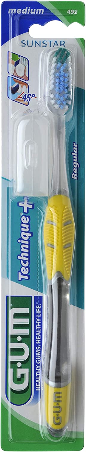 G.U.M Technique Medium Toothbrush Nylon Bristles