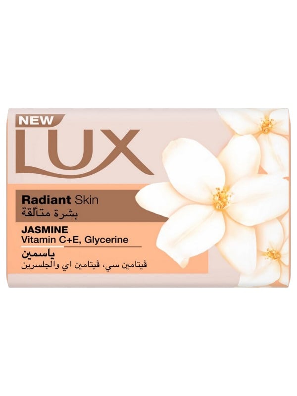 Lux Jasmine Soap Bar Glycerin and Vitamin Formula Radiance Care 170 g