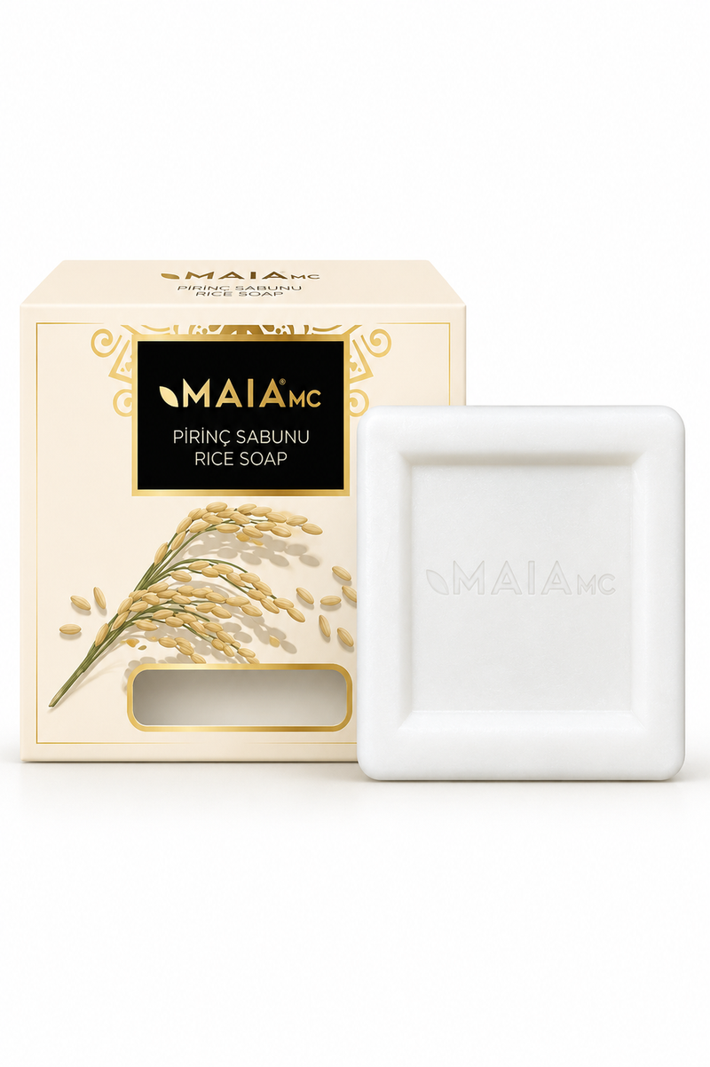 Maia MC Rice Soap Cleansing Bar Brightening Formula