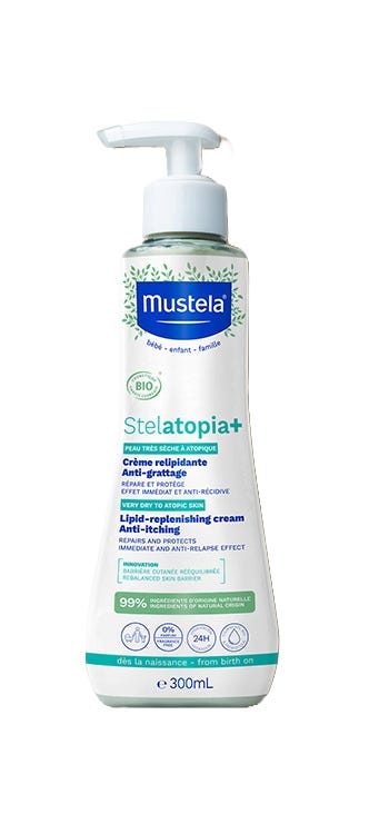 Mustela Stelatopia+ Cream Moisturizing Barrier Care 300 mL