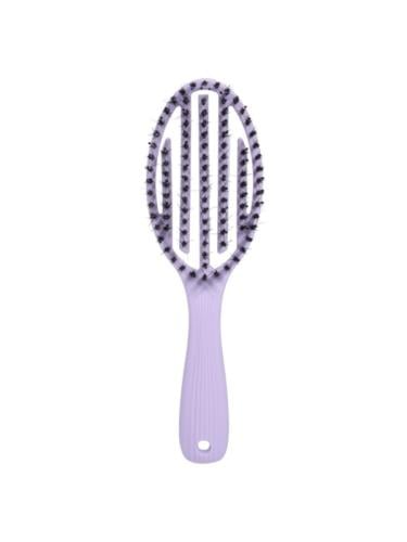 Cecilia Hair Detangling Brush Curved Design Purple