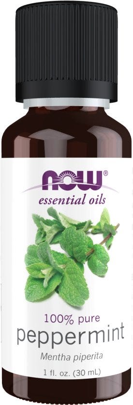 NOW Peppermint Oil Pure Essential Oil Steam Distilled Fresh Mint Aroma