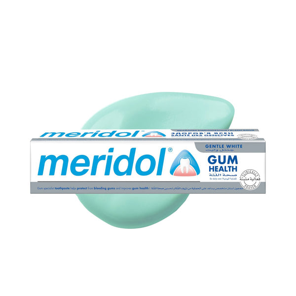 Meridol Gentle White Toothpaste Fluoride Dual-Active Formula