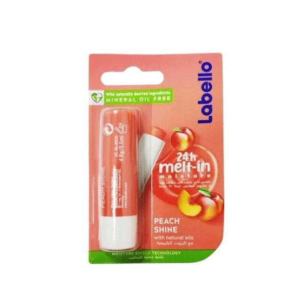 Labello Peach Shine Lip Balm 4.8 g