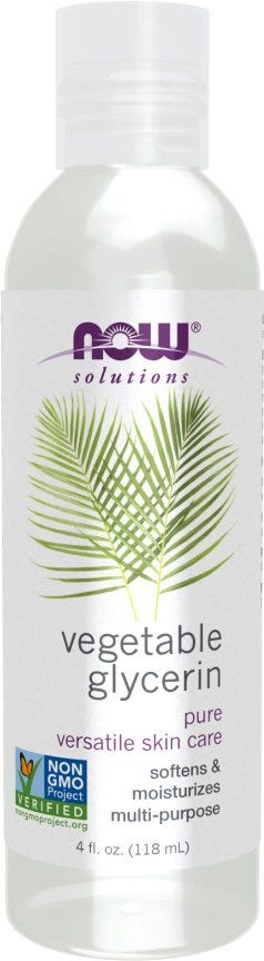 NOW Glycerin Oil 100% Pure Vegetable Glycerin