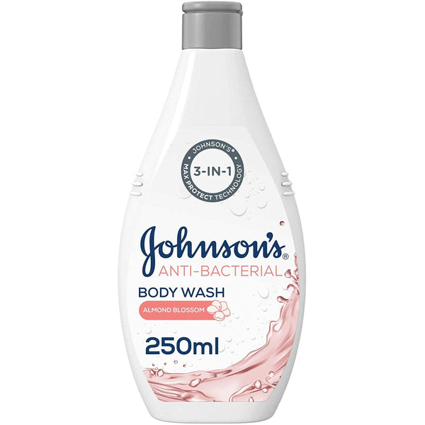Johnson & Johnson Almond Blossom Body Wash Antibacterial Formula 250 ml