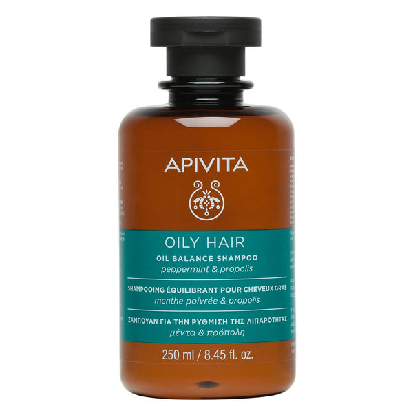 Apivita Balance Shampoo for Oily Hair Oil Control Mint 250 ml