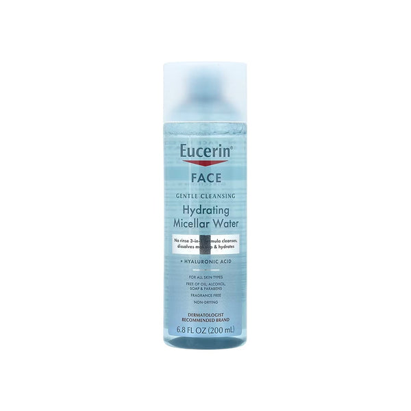 Eucerin Micellar Cleansing Water 3-in-1 Fragrance-Free Hyaluronic Acid 200 ml