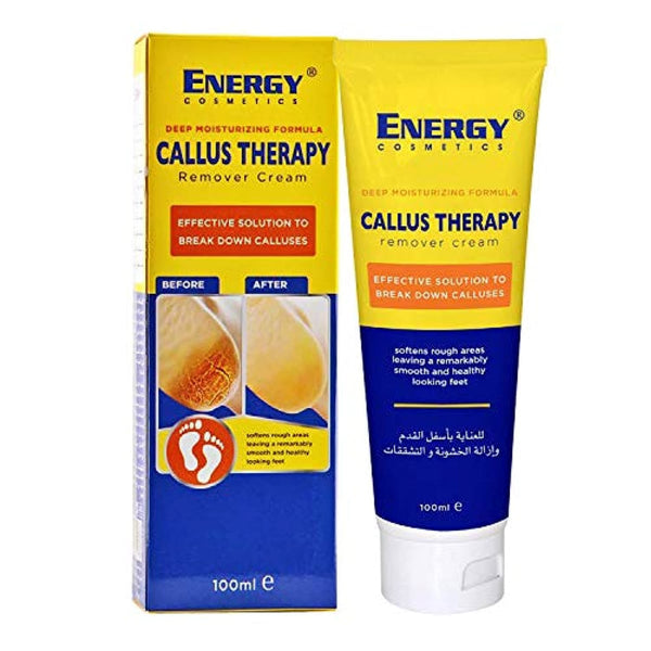 Energy Foot Cream Callus Therapy Moisturizing Urea Glycerin Aloe Vera 100 ml