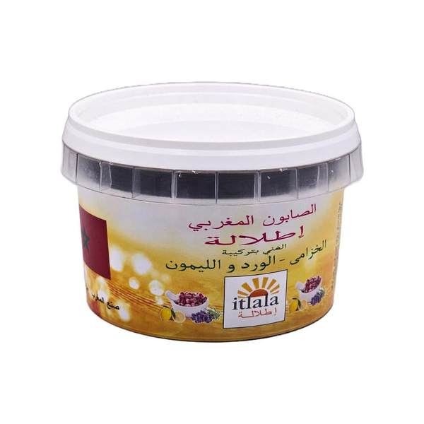 Itlala Moroccan Soap Bar Lavender Rose Lemon Extract 300g
