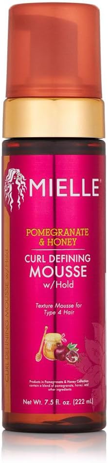 Mielle Pomegranate & Honey Curl Mousse Lightweight Defining Formula 222ml