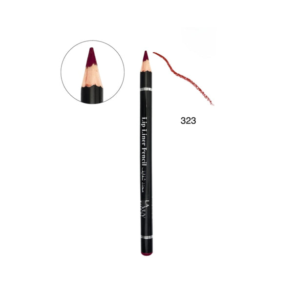 Lavove Lip Liner 323 Creamy High-Pigment Long-Lasting Formula