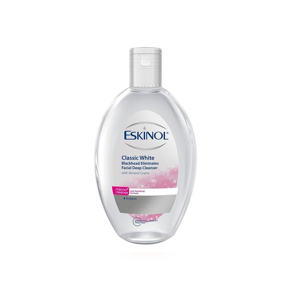 Eskinol Classic White Facial Cleanser Deep Cleansing Formula 225 ml