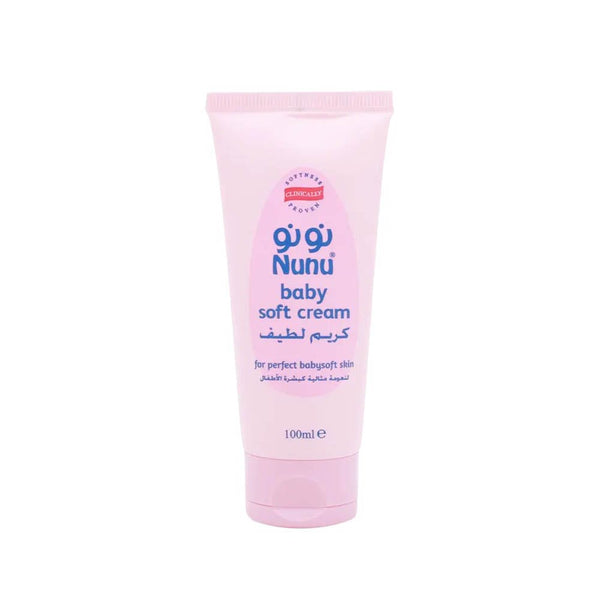 Nunu Baby Soft Cream Moisturizing Formula for Sensitive Skin 100 ml