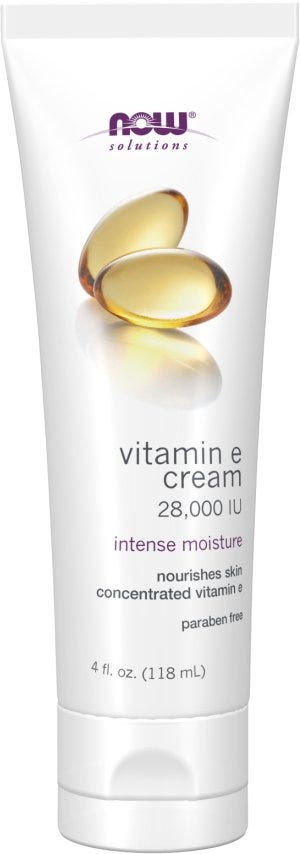 NOW Vitamin E Cream 28,000 IU Nourishing Moisturizer