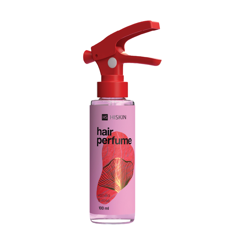 Hiskin Kids Hair Perfume Vanilla and Rose Fragrance Mist 100ml